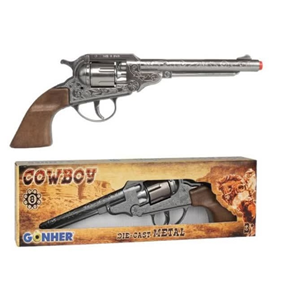 تفنگ اسباب بازی فلزی کابوی COWBOY گانهر Gonher مدل 88.0_اسباب بازی